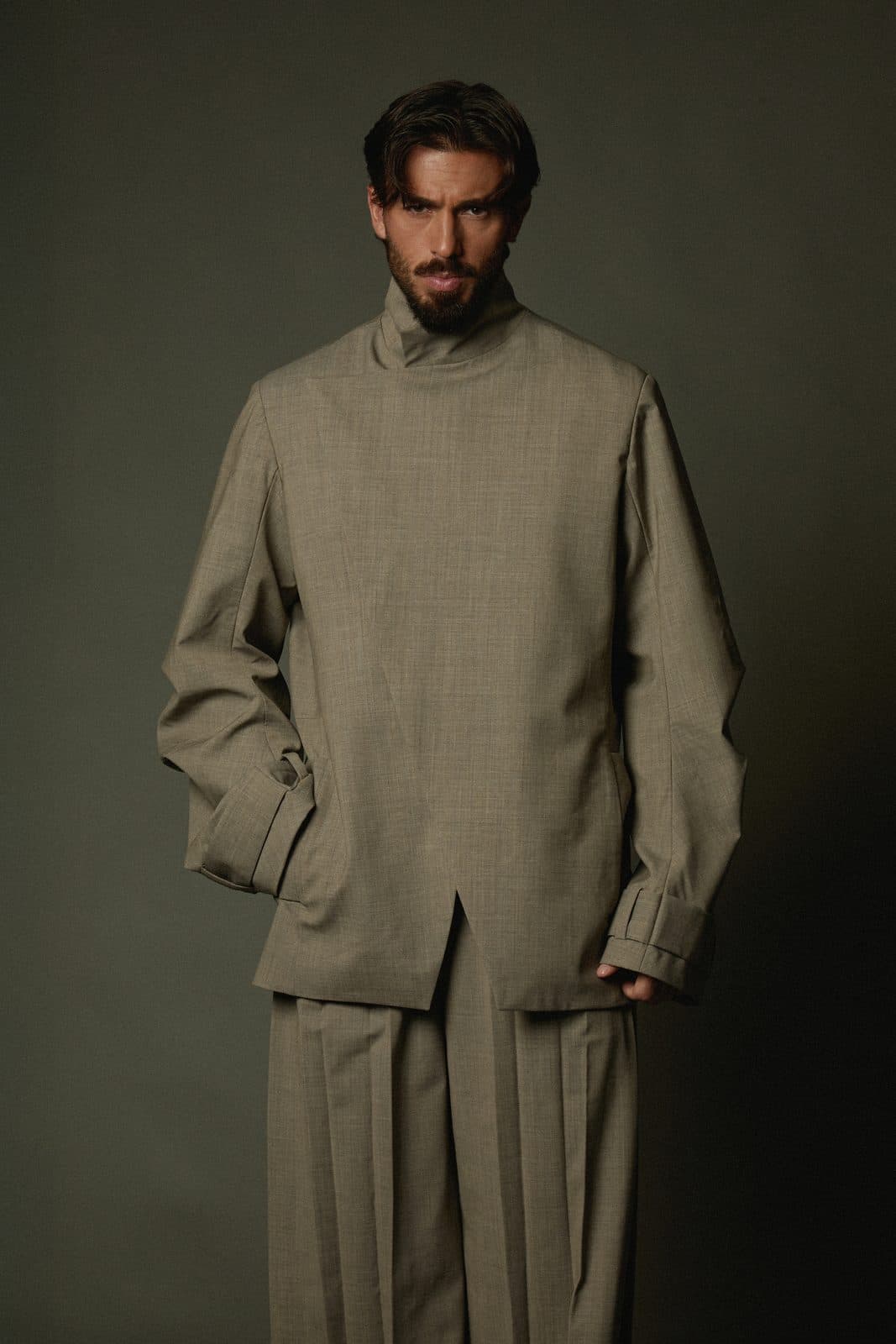 Look IV — The High-Neck Jacket