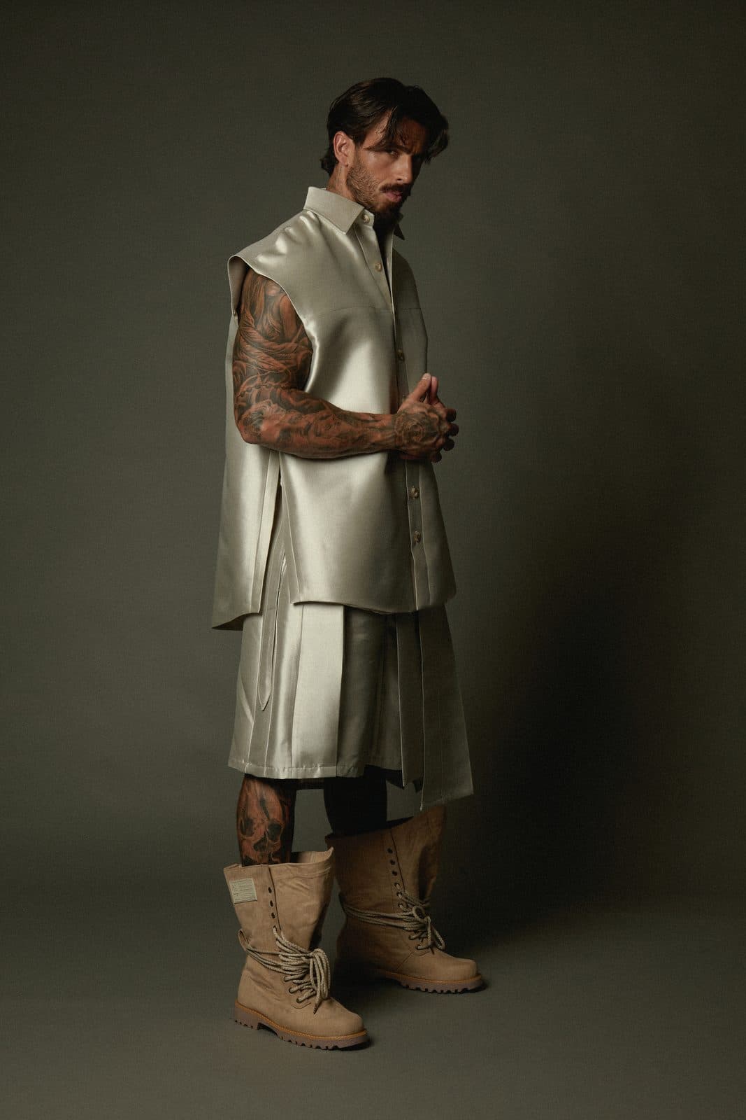 The Sleeveless Utility Shirt